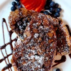 Chocolate Puff Cereal French Toast