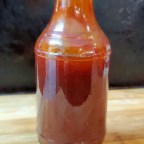 Sweet And Sticky Whiskey Peach BBQ Sauce