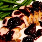 Pan-Seared Duck Breast W/ Brandied Cherry Glaze